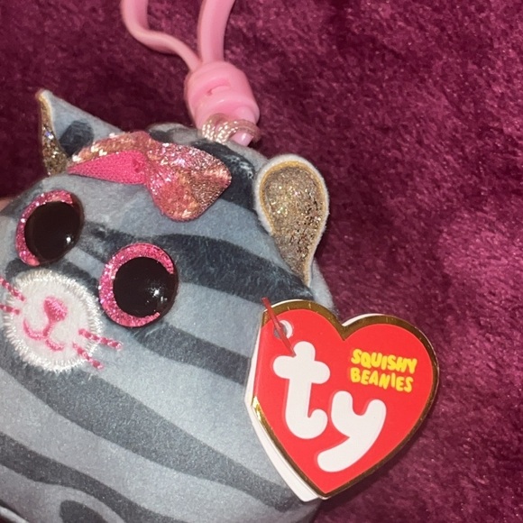 🔥FREE w/ any purchase - NWT TY Squishy Beanies - Keychain, backpack clips - Picture 3 of 4